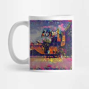 Abstract Detroit 2 Mug